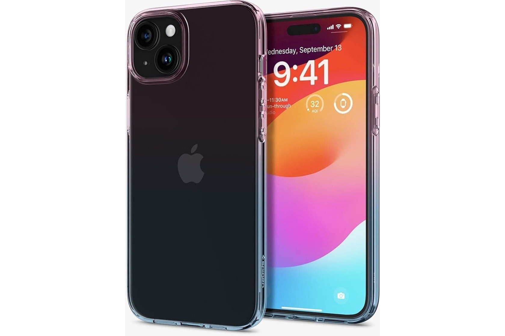 Чохол Spigen для Apple iPhone 15 Liquid Crystal, Gradation Pink