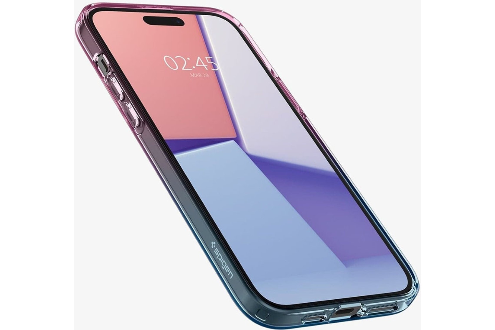 Чохол Spigen для Apple iPhone 15 Liquid Crystal, Gradation Pink
