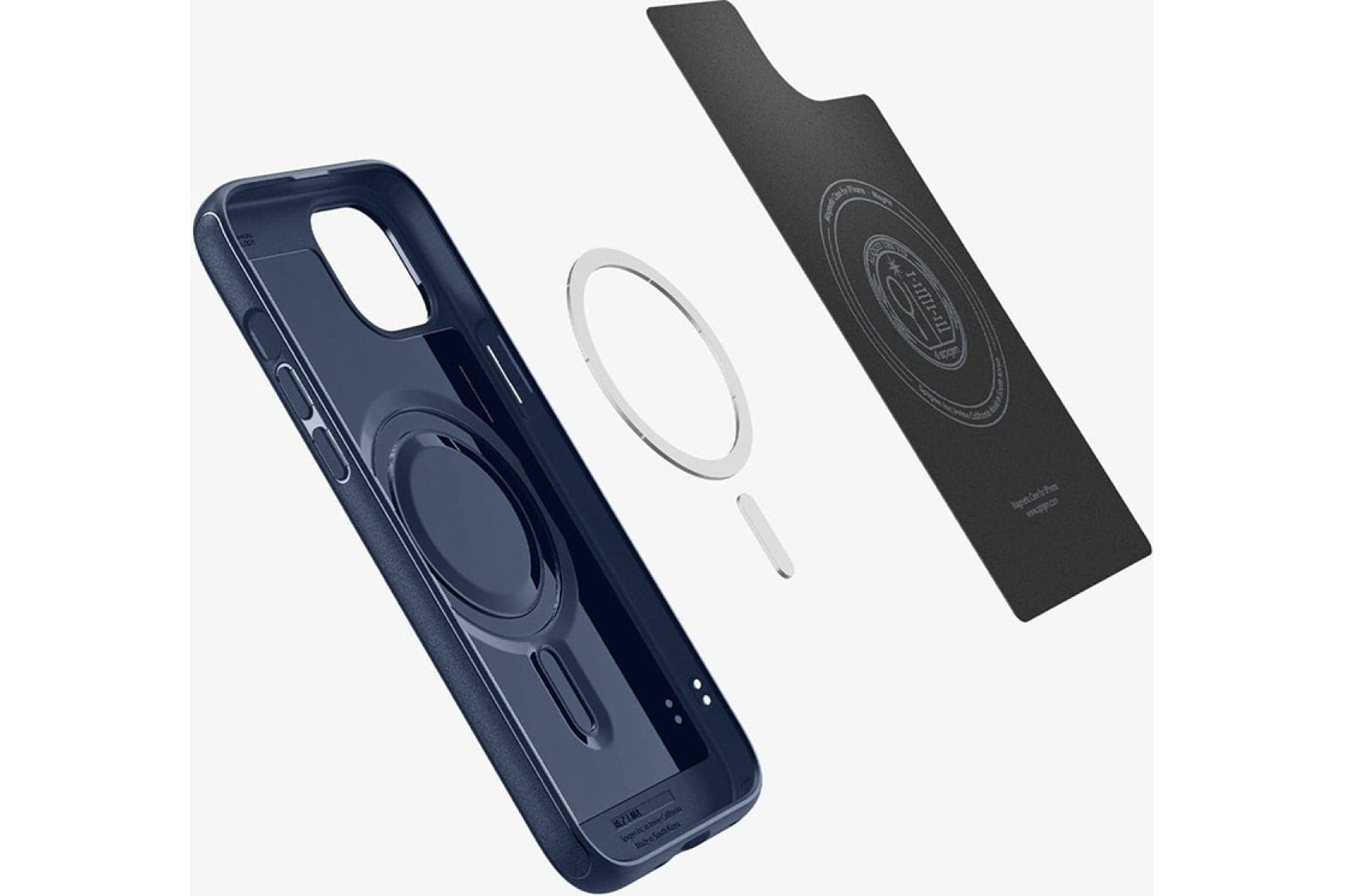 Чохол Spigen для Apple iPhone 15 Plus Mag Armor MagFit, Navy Blue