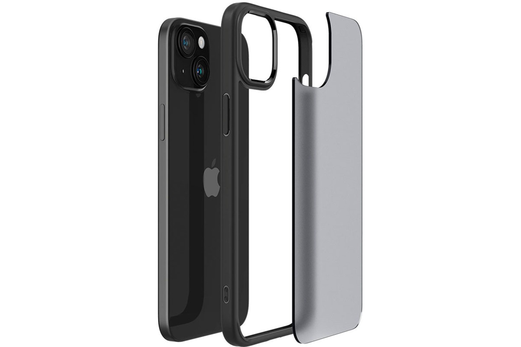 Чохол Spigen для Apple iPhone 15 Plus Ultra Hybrid, Frost Black
