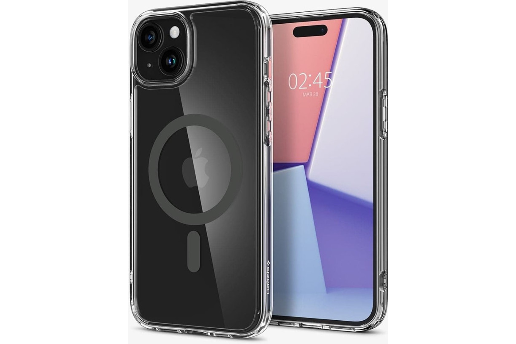 Чохол Spigen для iPhone 15 Plus Ultra Hybrid MagFit, Graphite
