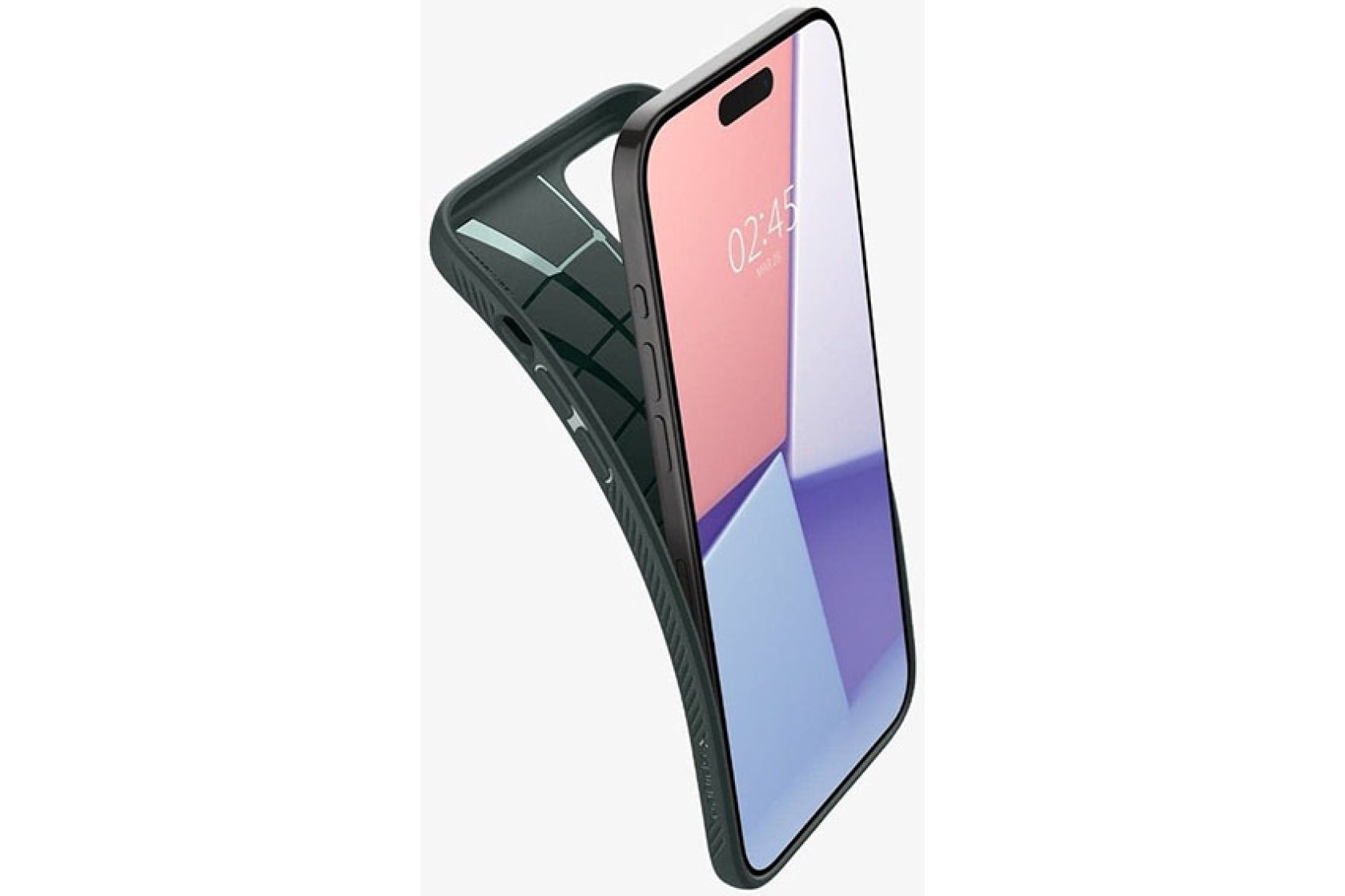 Чохол Spigen для Apple iPhone 15 Pro Liquid Air, Abyss Green