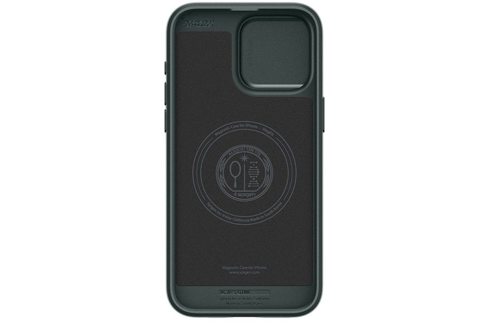 Чохол Spigen для Apple iPhone 15 Pro Max Optik Armor MagFit Abyss, Green