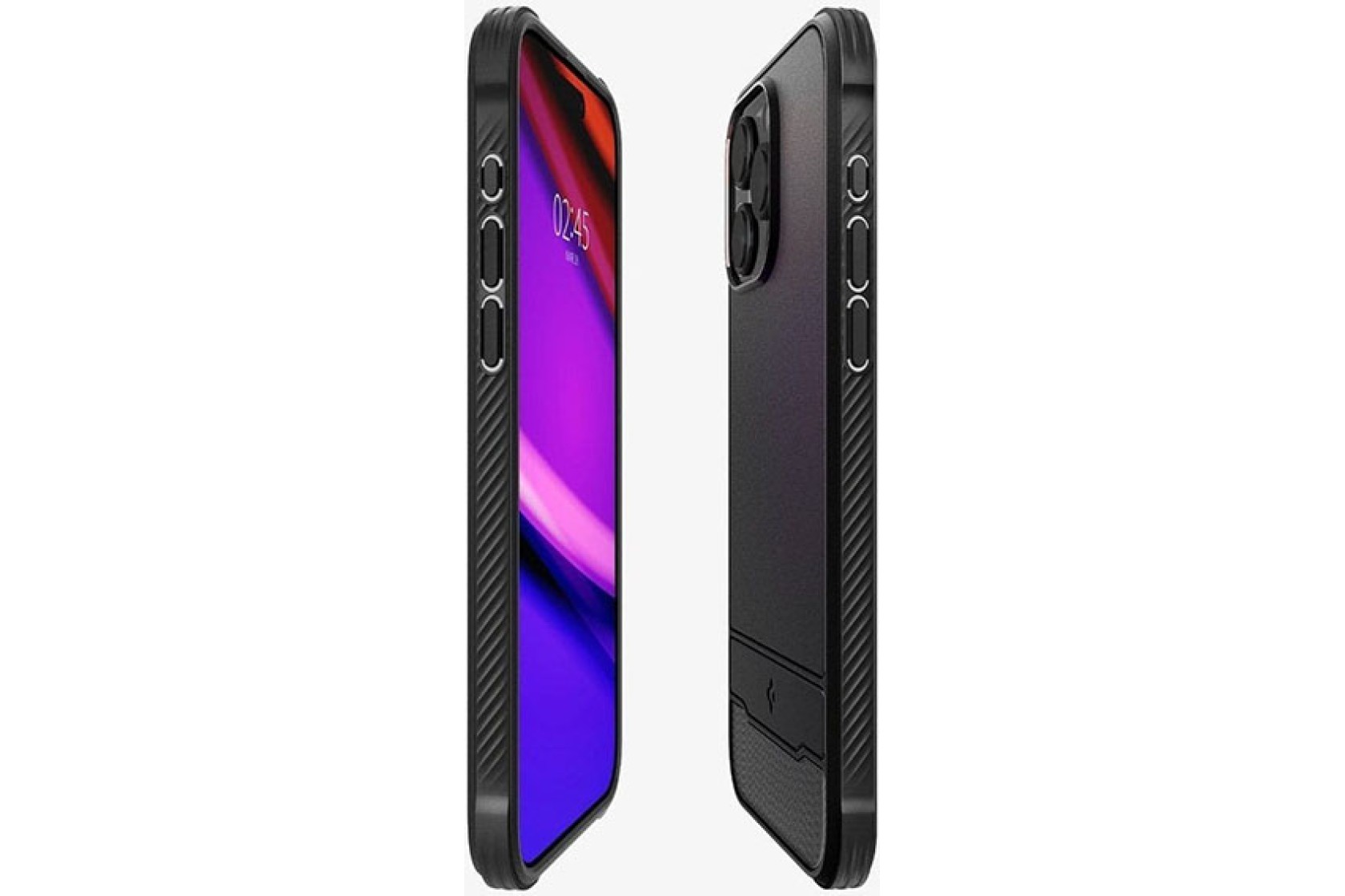 Чохол Spigen для Apple iPhone 15 Pro Max Rugged Armor MagFit, Matte Black