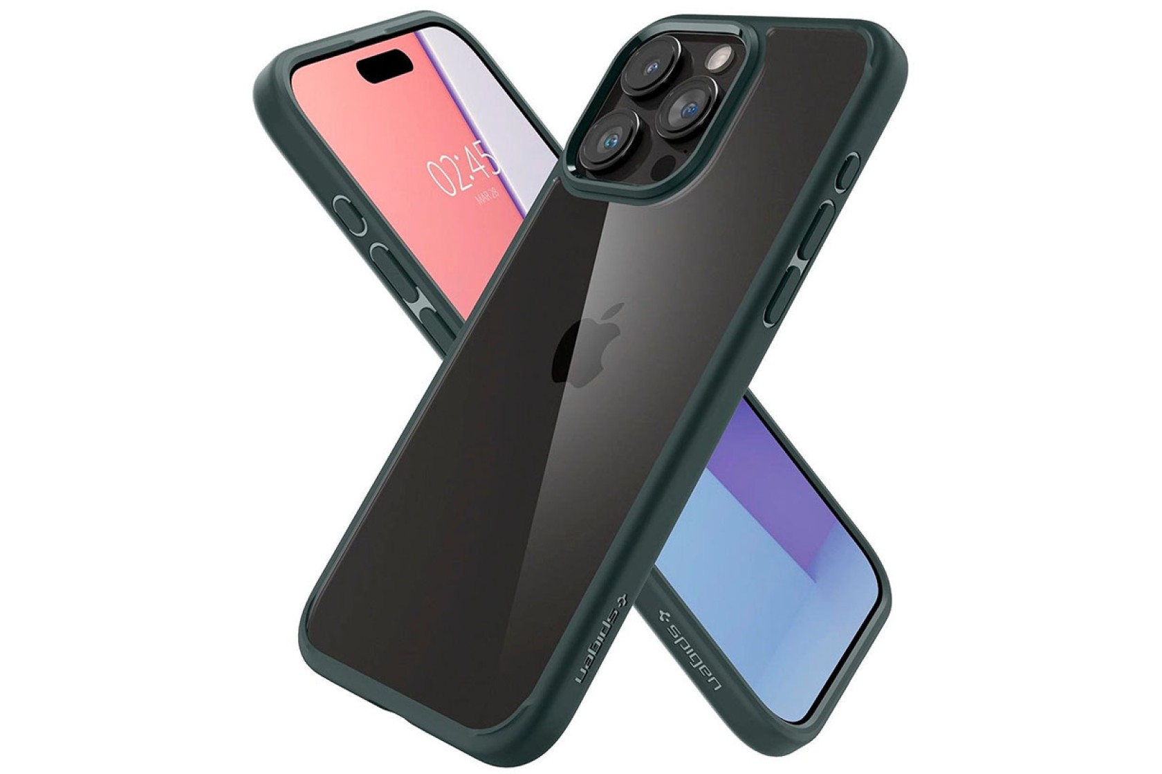 Чохол Spigen для Apple iPhone 15 Pro Max Ultra Hybrid, Abyss Green