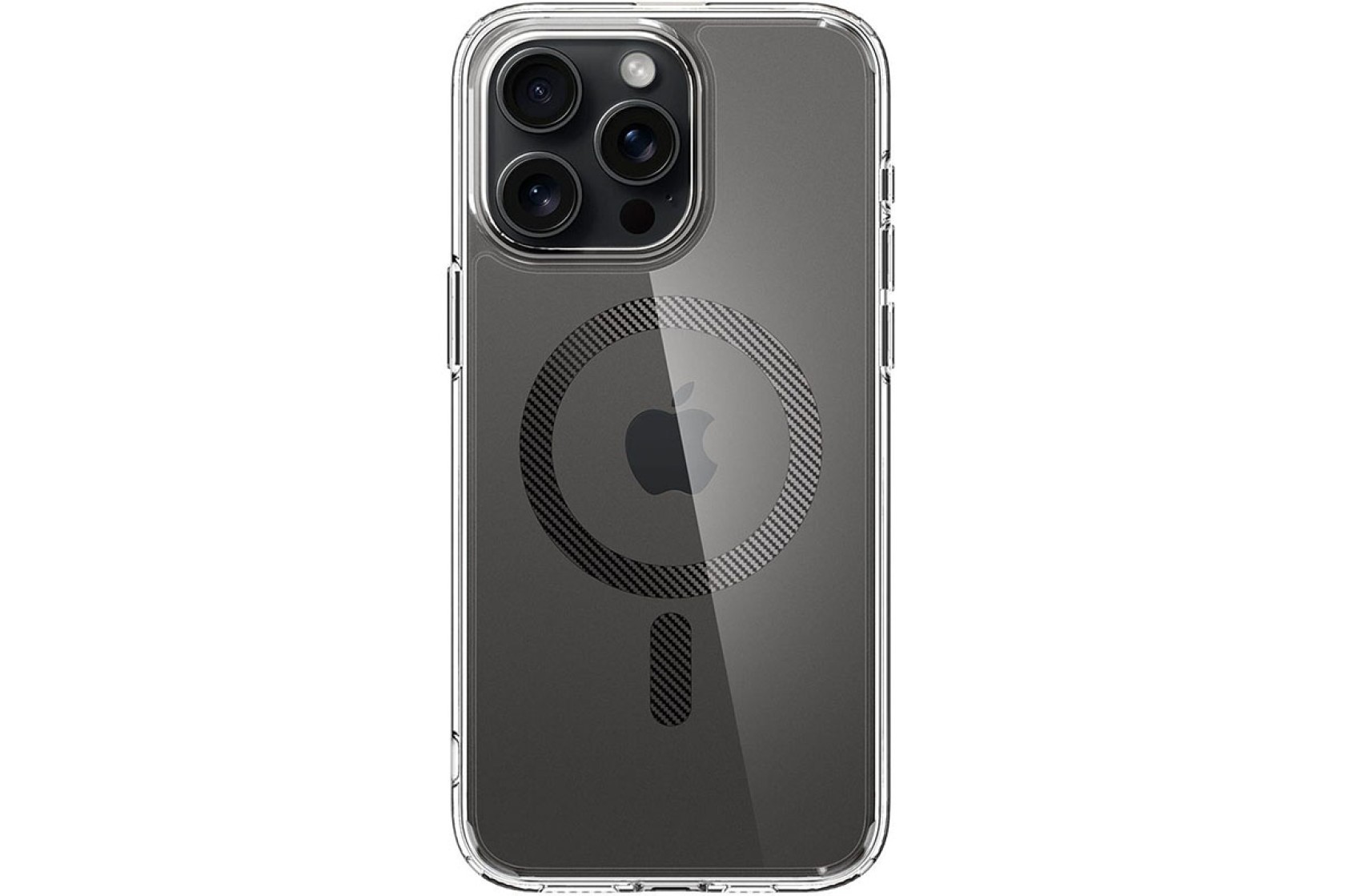 Чохол Spigen для Apple iPhone 15 Pro Max Ultra Hybrid MagFit, Carbon Fiber