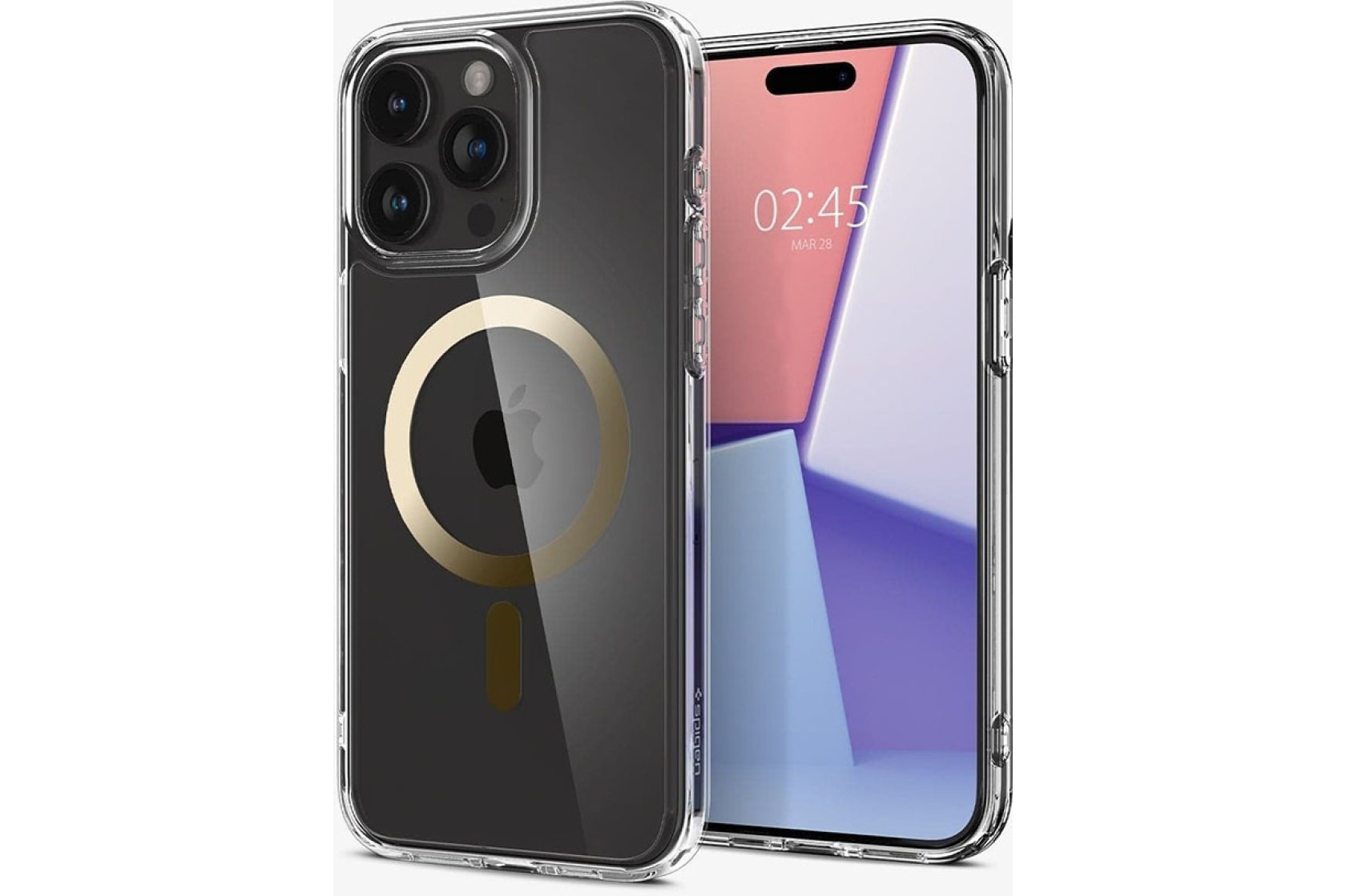 Чохол Spigen для Apple iPhone 15 Pro Max Ultra Hybrid MagFit, Gold