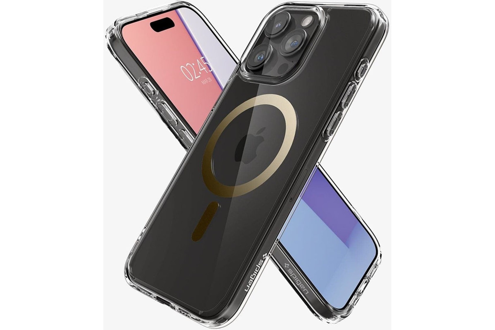 Чохол Spigen для Apple iPhone 15 Pro Max Ultra Hybrid MagFit, Gold