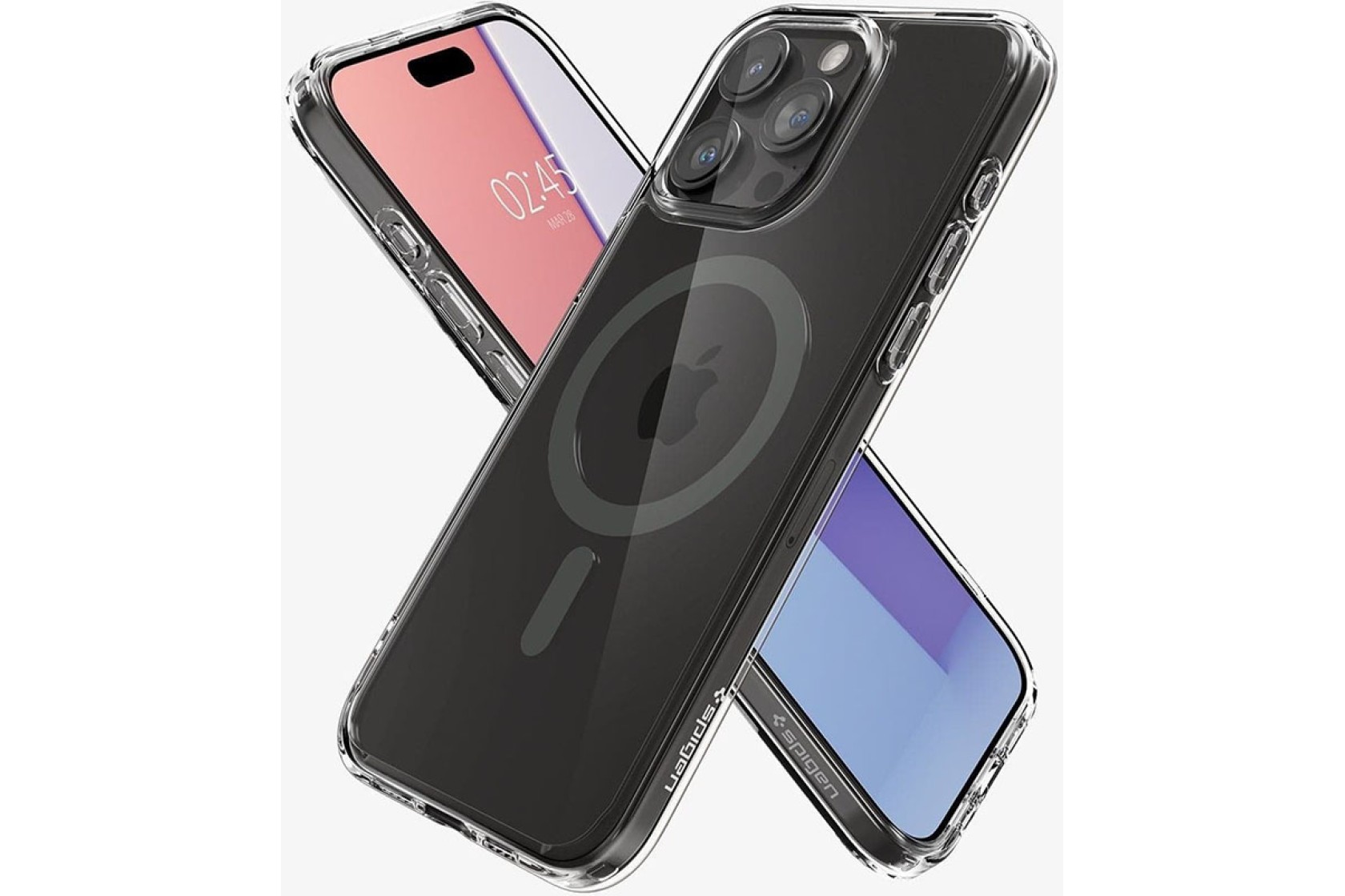 Чохол Spigen для Apple iPhone 15 Pro Max Ultra Hybrid MagFit, Graphite
