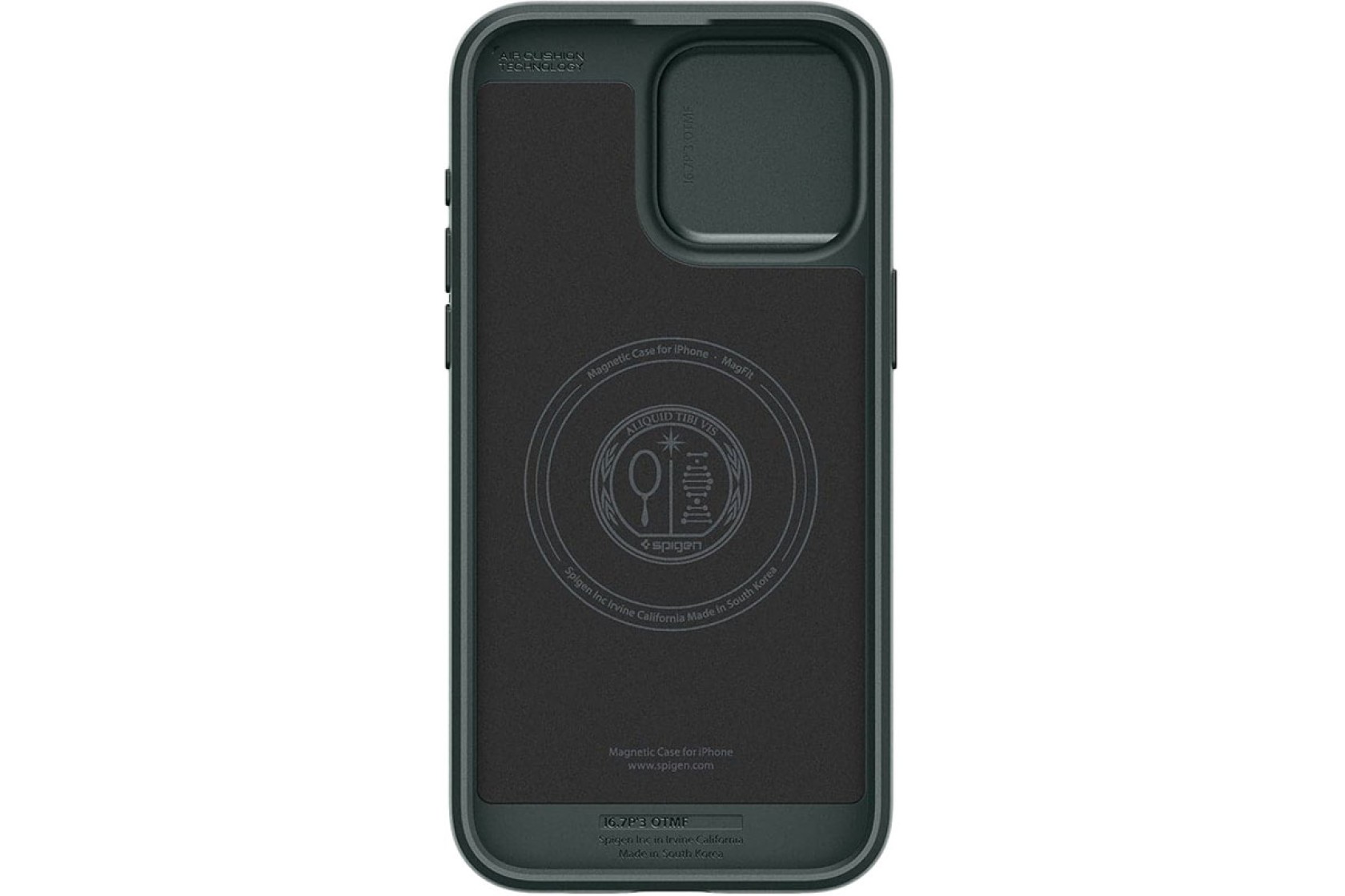 Чохол Spigen для Apple iPhone 15 Pro Optik Armor MagFit, Abyss Green