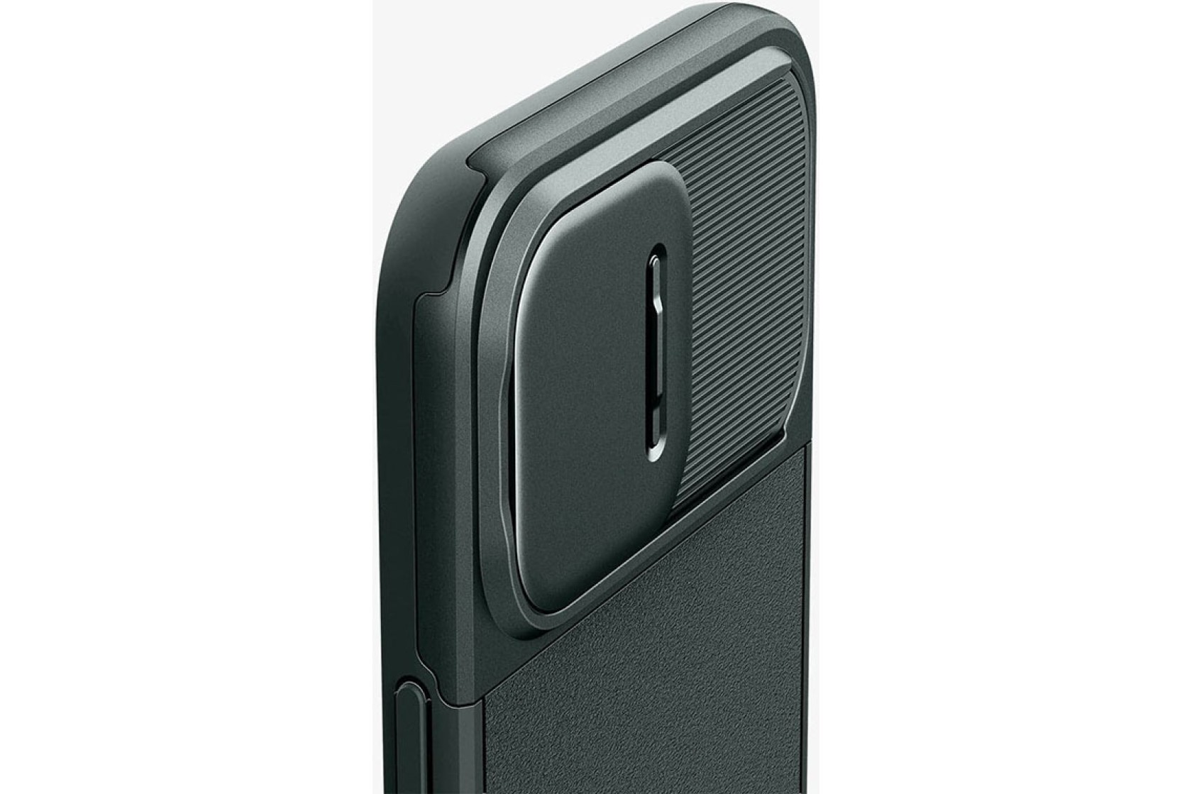 Чохол Spigen для Apple iPhone 15 Pro Optik Armor MagFit, Abyss Green
