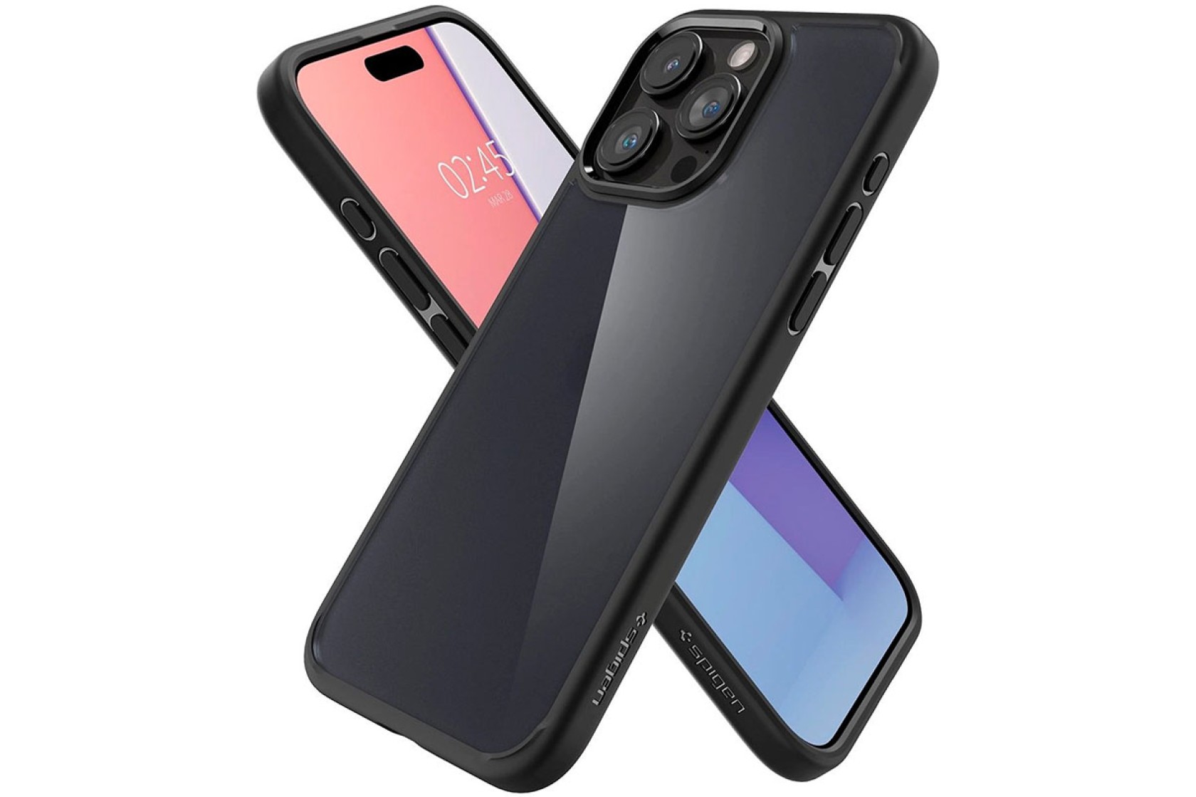 Чохол Spigen для Apple iPhone 15 Pro Ultra Hybrid, Frost Black