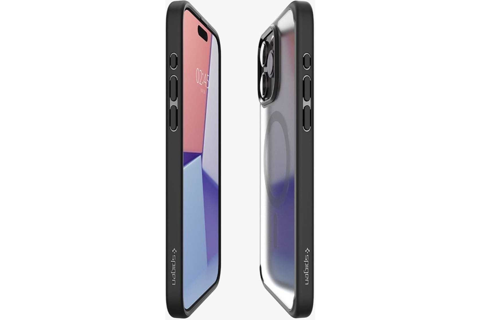 Чохол Spigen для Apple iPhone 15 Pro Ultra Hybrid MagFit, Frost Black