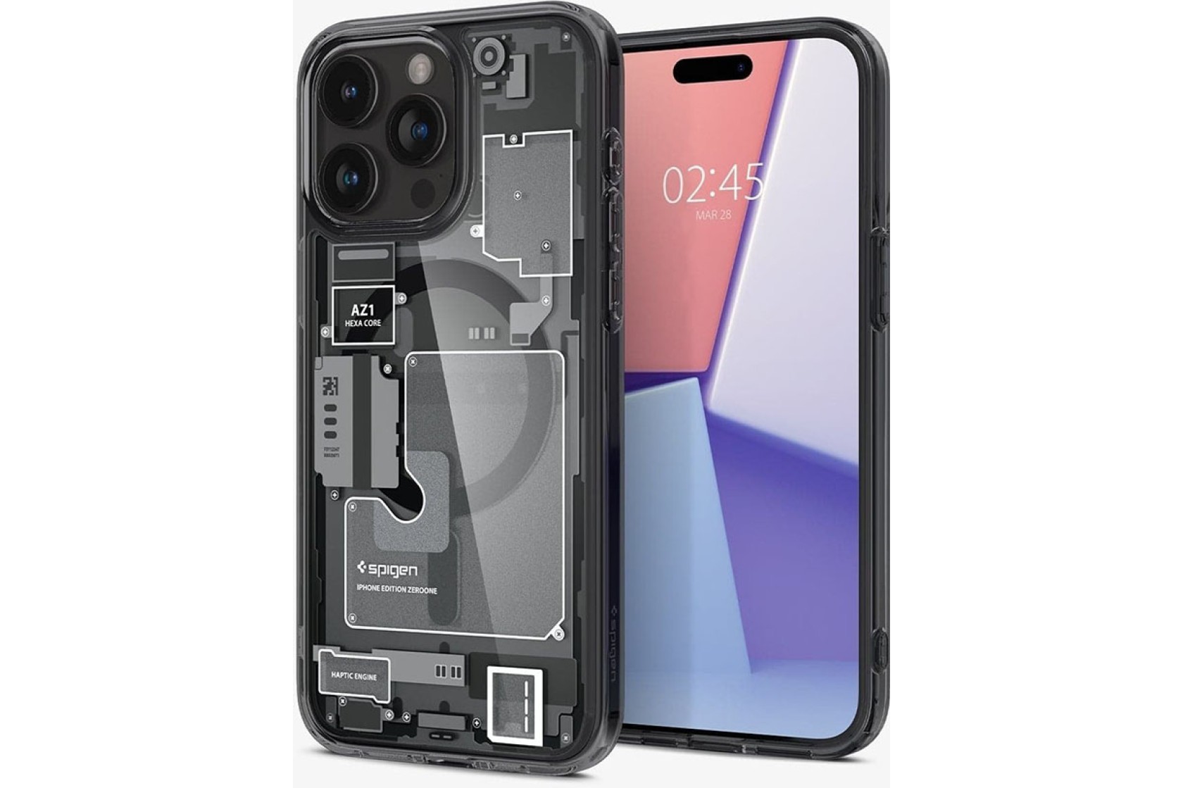 Чохол Spigen для Apple iPhone 15 Pro Ultra Hybrid MagFit, Zero One