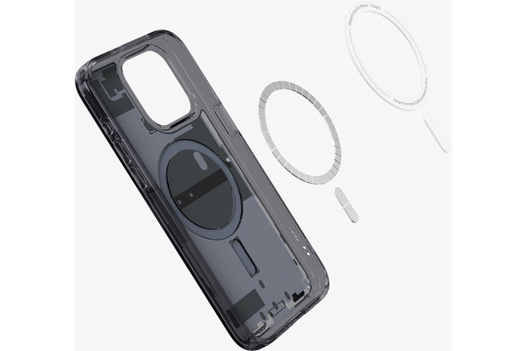 Чохол Spigen для Apple iPhone 15 Pro Ultra Hybrid MagFit, Zero One