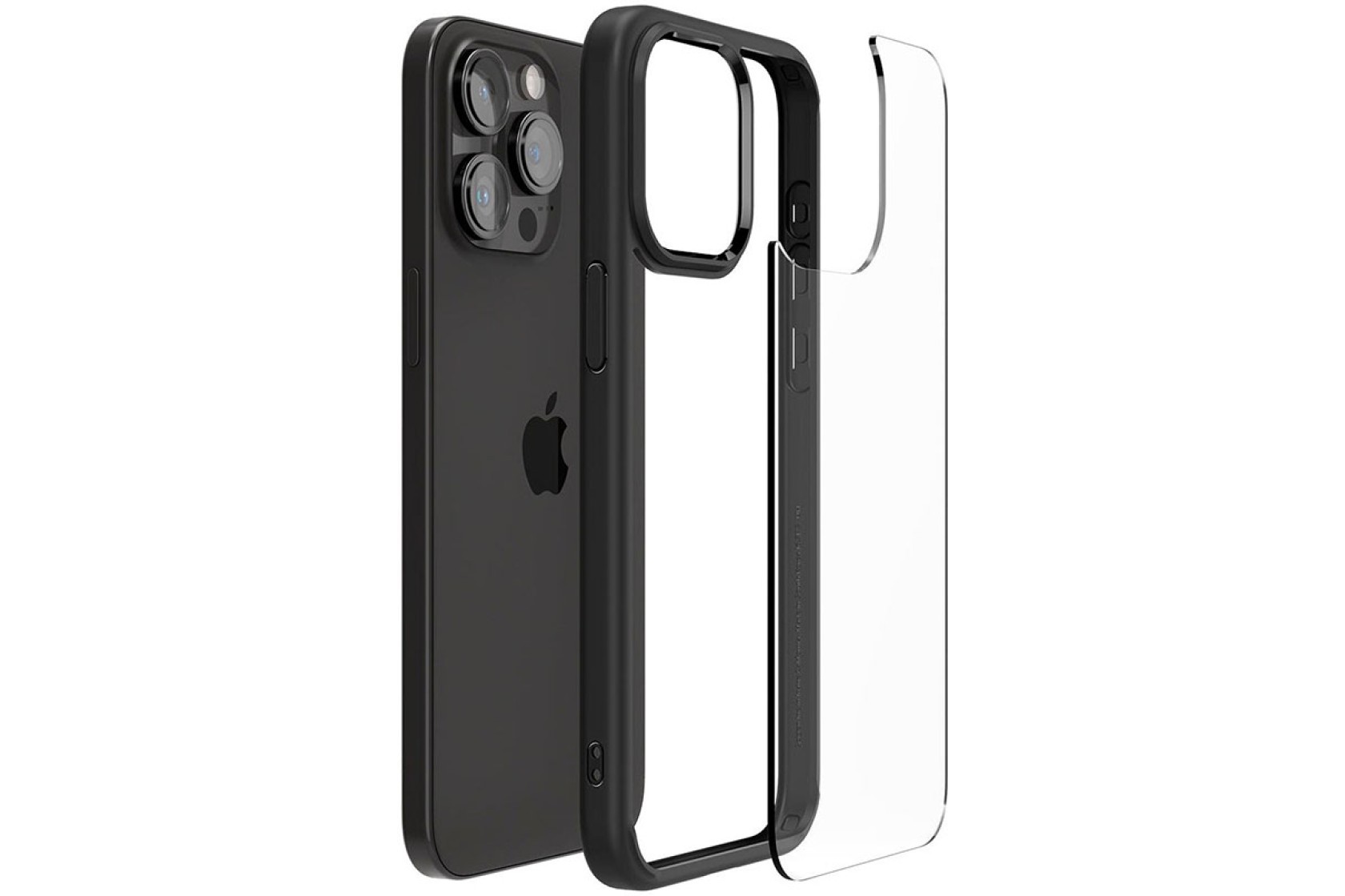 Чохол Spigen для Apple iPhone 15 Pro Ultra Hybrid, Matte Black