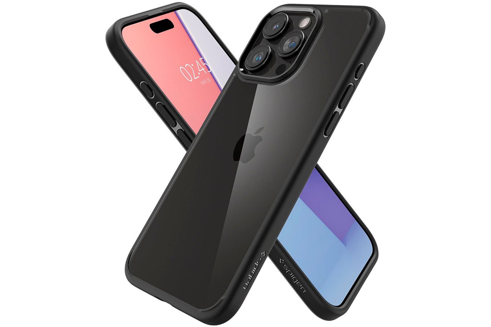 Чохол Spigen для Apple iPhone 15 Pro Ultra Hybrid, Matte Black