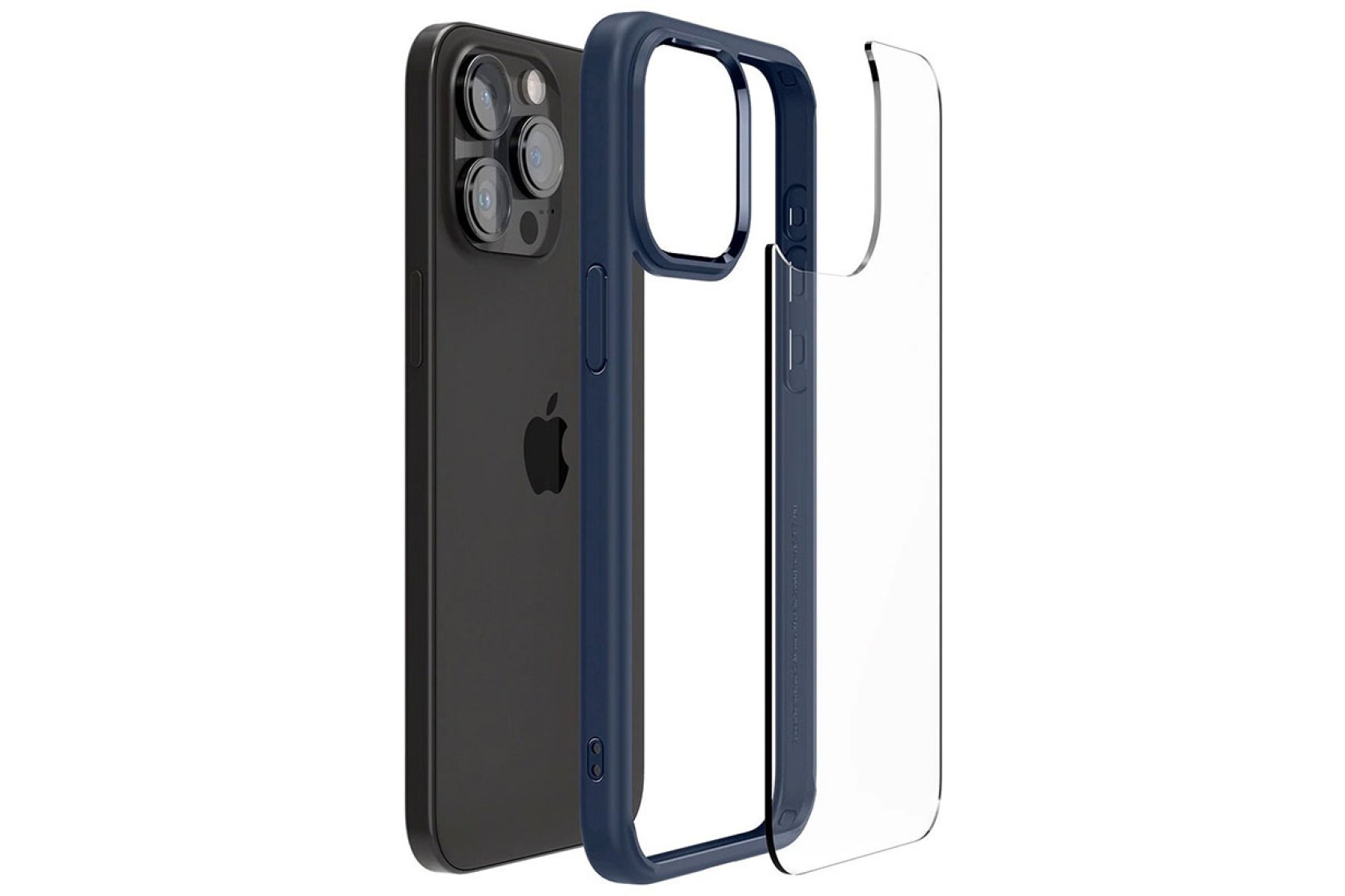 Чохол Spigen для Apple iPhone 15 Pro Ultra Hybrid, Navy Blue