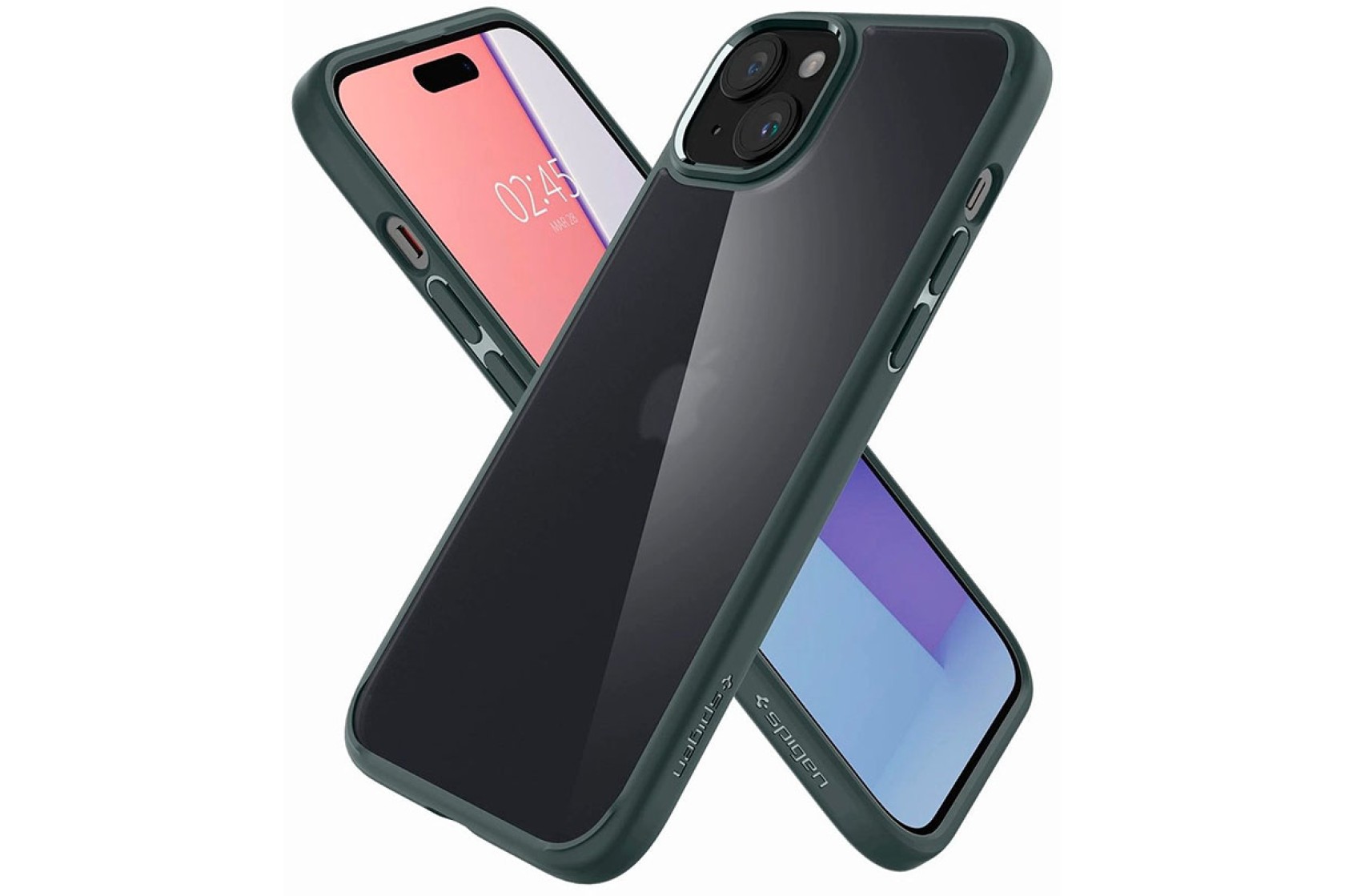 Чохол Spigen для Apple iPhone 15 Ultra Hybrid, Frost Green
