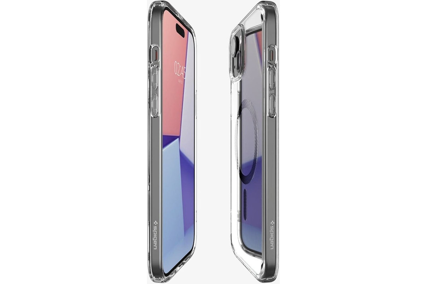 Чохол Spigen для Apple iPhone 15 Ultra Hybrid MagFit, Carbon Fiber