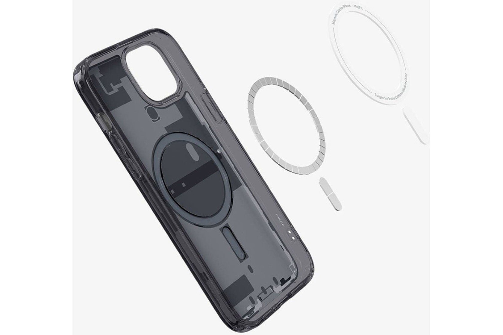 Чохол Spigen для Apple iPhone 15 Ultra Hybrid MagFit, Zero One
