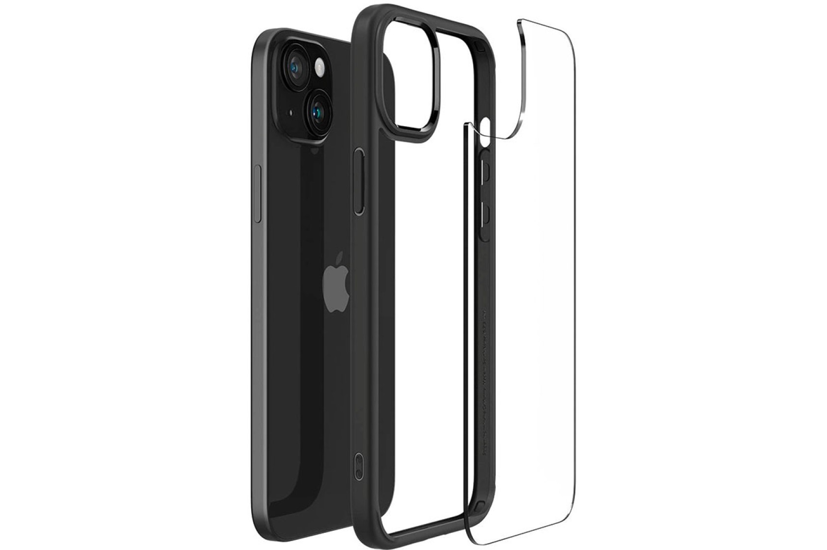 Чохол Spigen для Apple iPhone 15 Ultra Hybrid, Matte Black