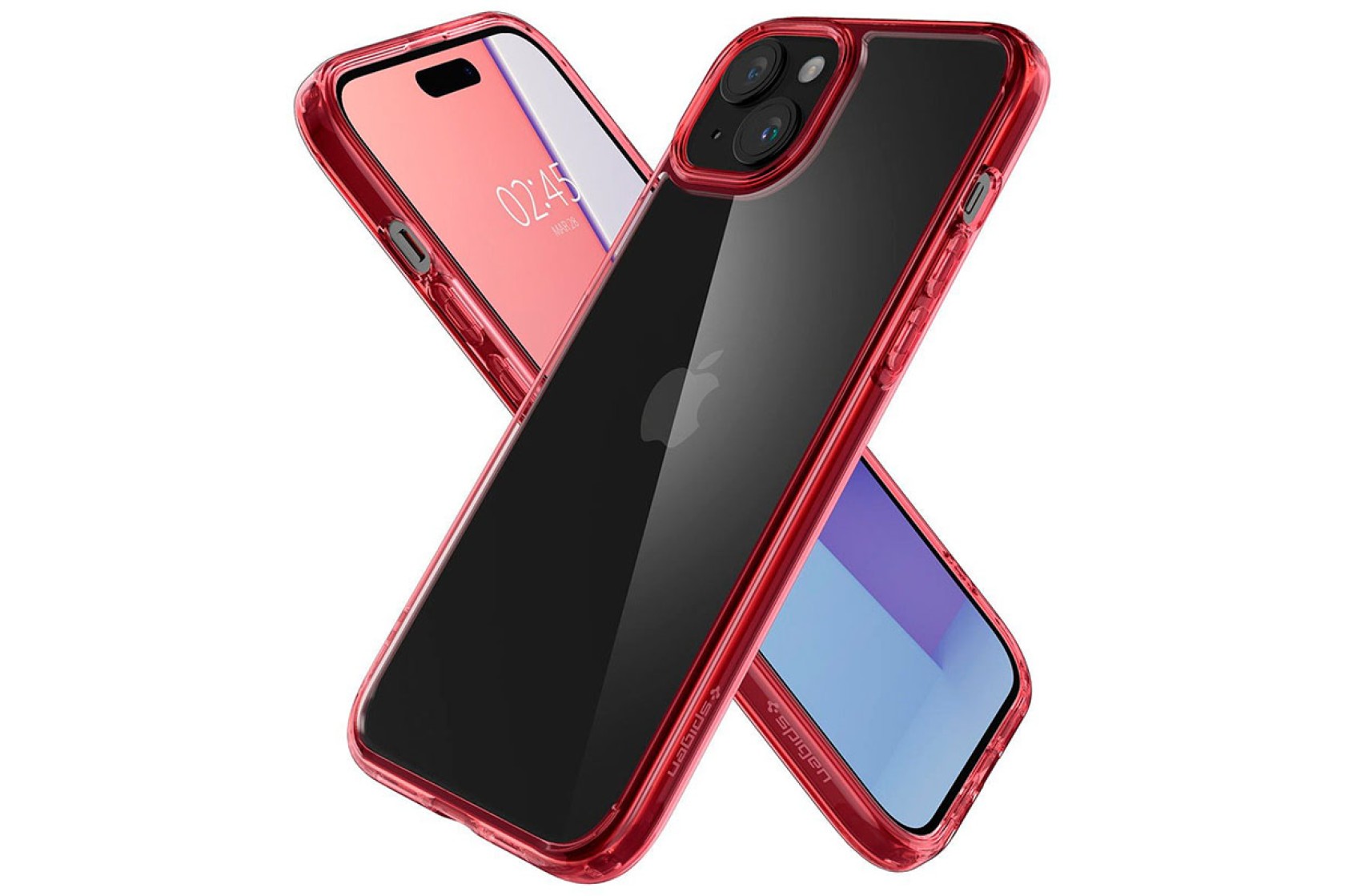 Чохол Spigen для Apple iPhone 15 Ultra Hybrid, Red Crystal