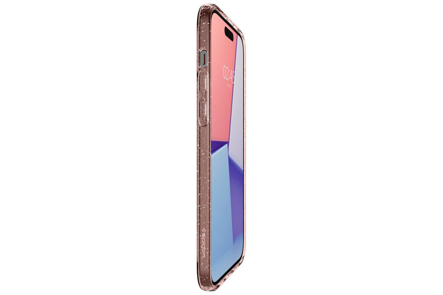 Чохол Spigen для iPhone 15 Plus Liquid Crystal Glitter, Rose Quartz