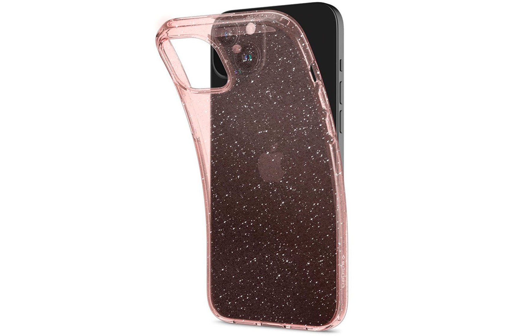 Чохол Spigen для iPhone 15 Plus Liquid Crystal Glitter, Rose Quartz
