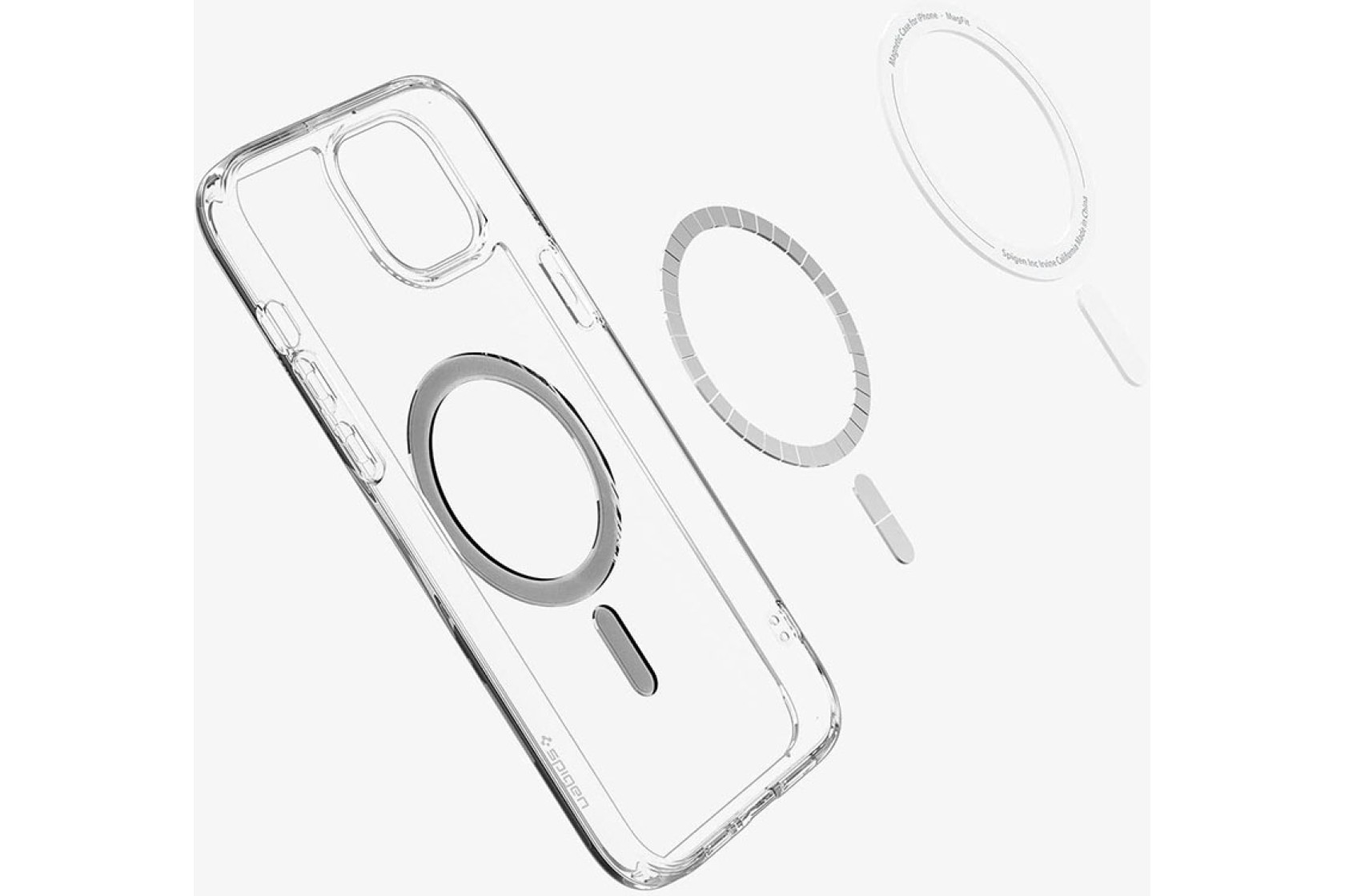 Чохол Spigen для iPhone 15 Plus Ultra Hybrid MagFit, Black