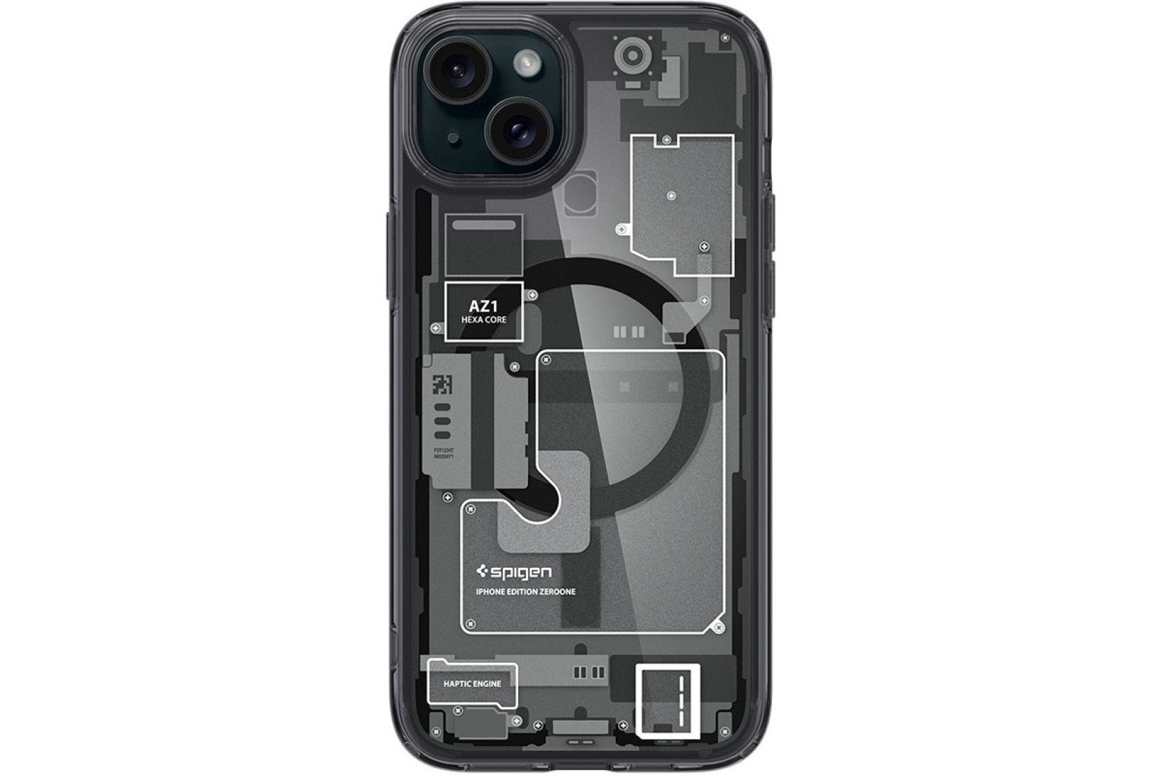 Чохол Spigen для iPhone 15 Plus Ultra Hybrid MagFit, Zero One