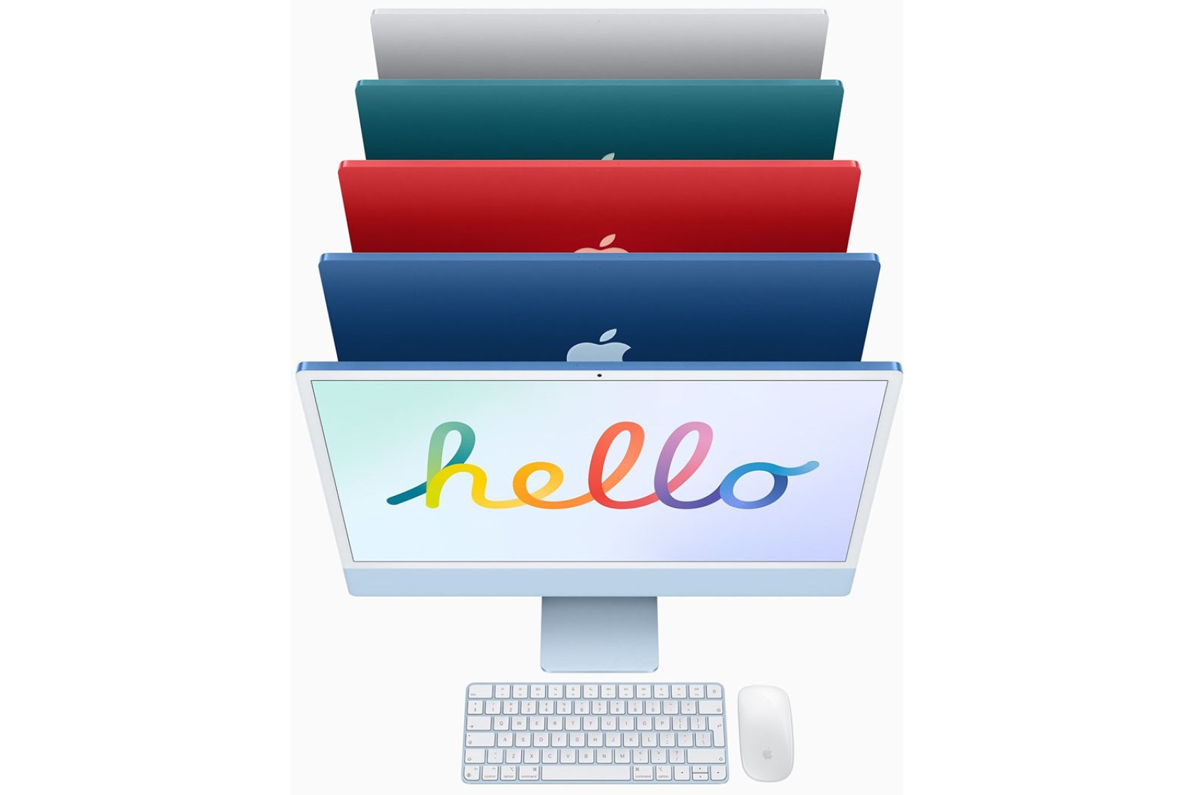 Моноблок Apple iMac 24"Retina 4.5K 256GB 7GPU Blue 2021