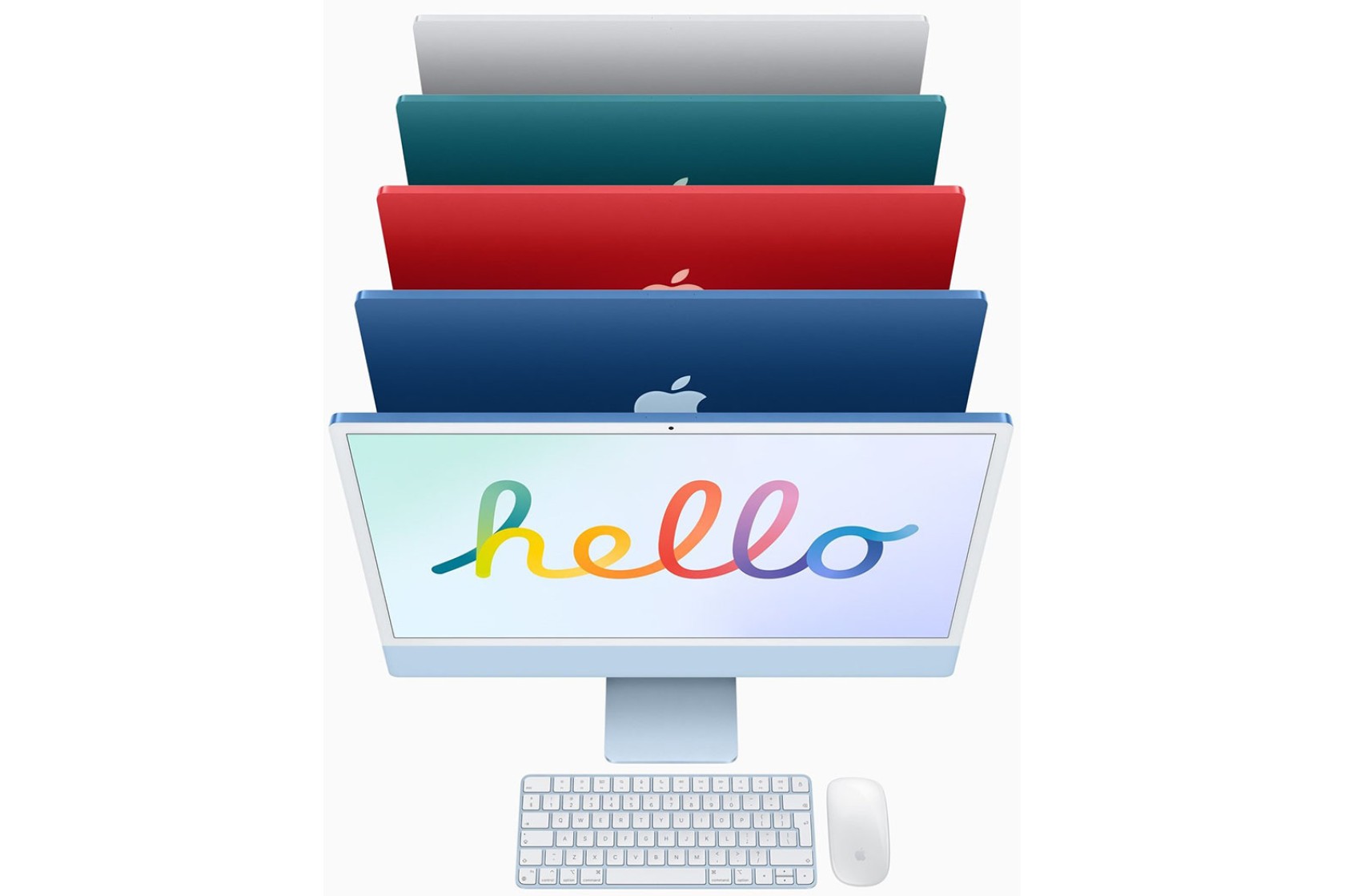 Моноблок Apple iMac 24"Retina 4.5K 256GB 7GPU Green 2021