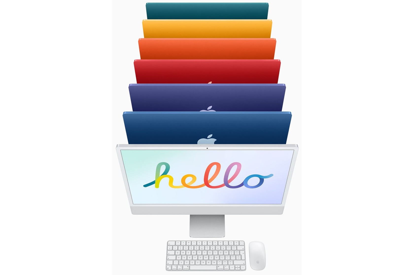 Моноблок Apple iMac 24"Retina 4.5K 256GB 8GPU Blue 2021