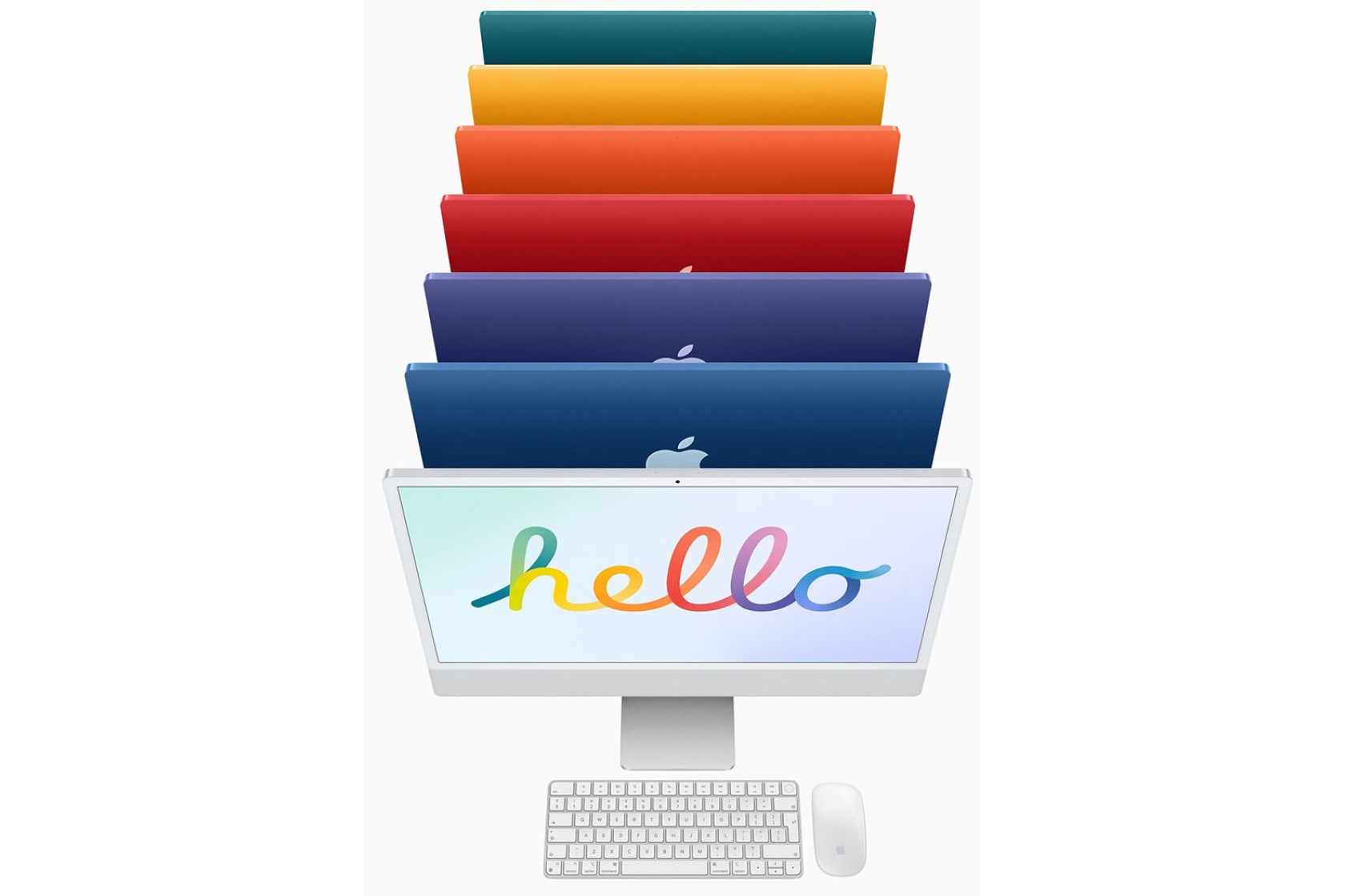 Моноблок Apple iMac 24"Retina 4.5K 256GB 8GPU Green 2021