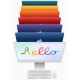 Моноблок Apple iMac 24"Retina 4.5K 512GB 8GPU Blue 2021