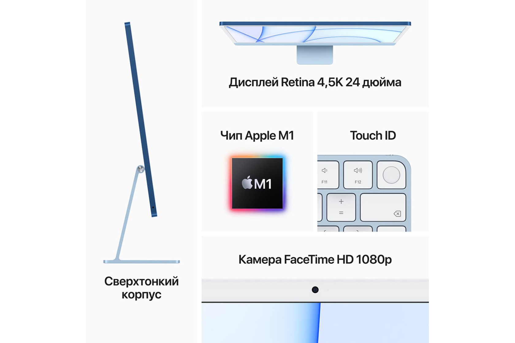 Моноблок Apple iMac 24"Retina 4.5K 512GB 8GPU Pink 2021