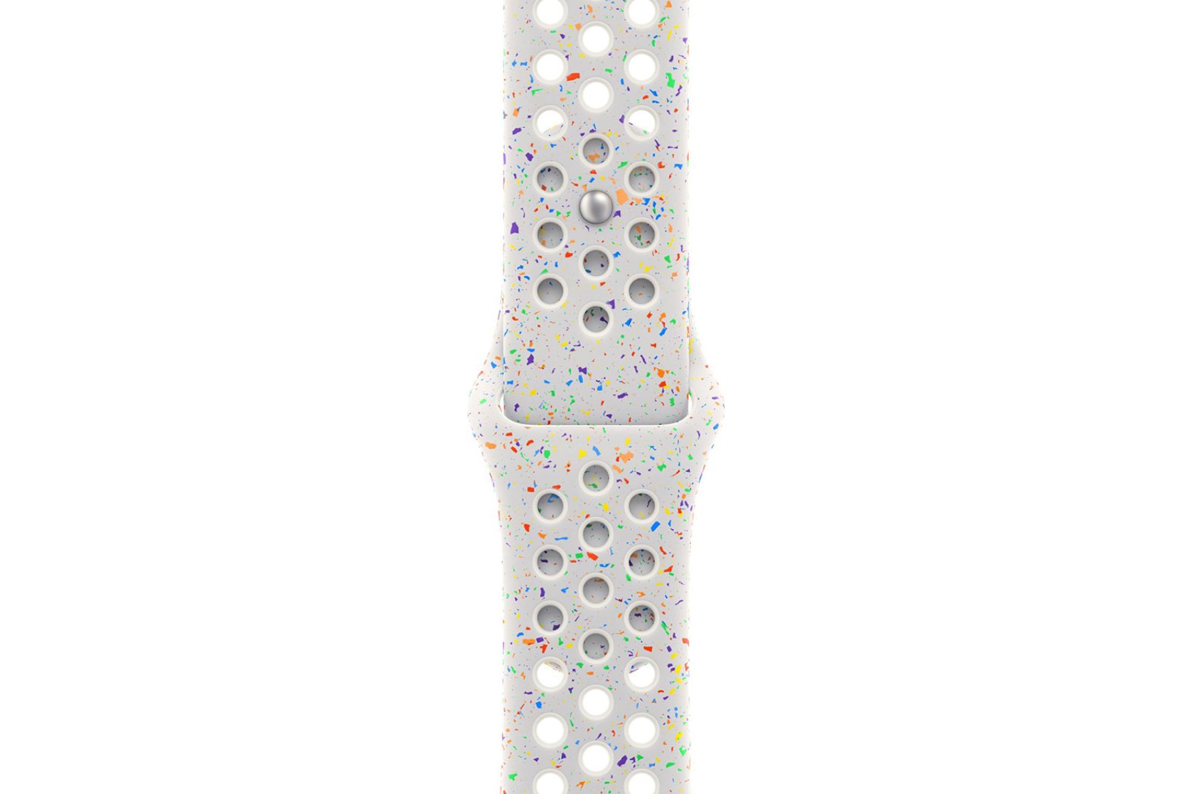 Ремінець Apple для 41mm Pure Platinum Nike Sport Band M/L