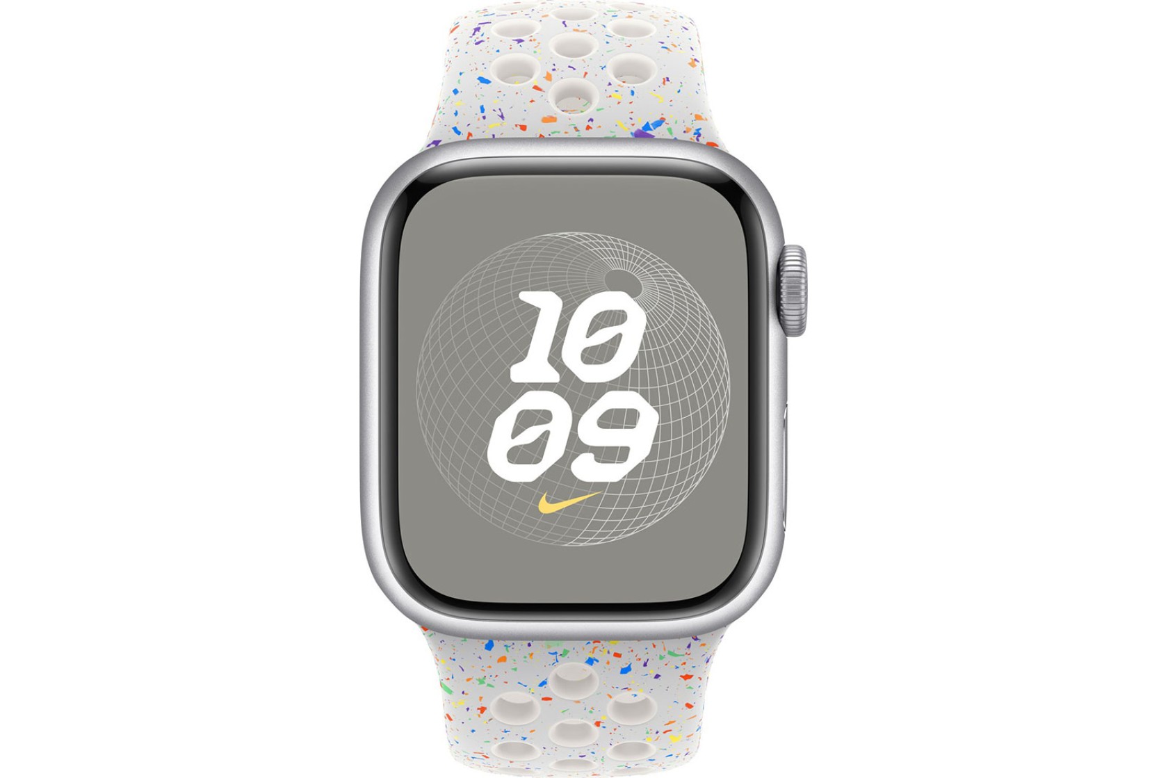 Ремінець Apple для 41mm Pure Platinum Nike Sport Band M/L