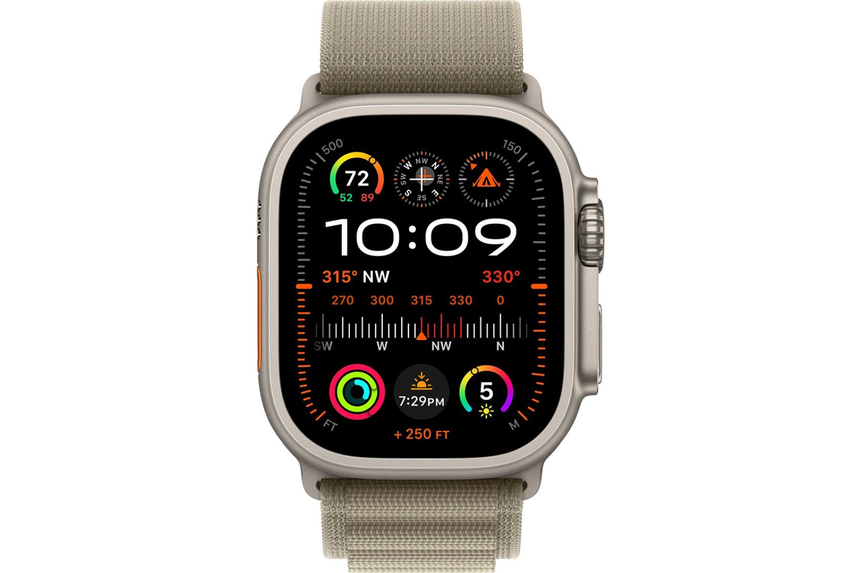 Ремінець Apple для 49mm Olive Alpine Loop Medium