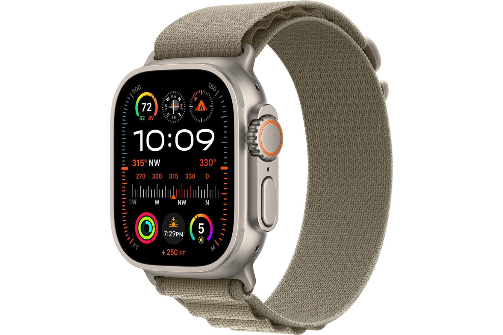 Ремінець Apple для 49mm Olive Alpine Loop Medium