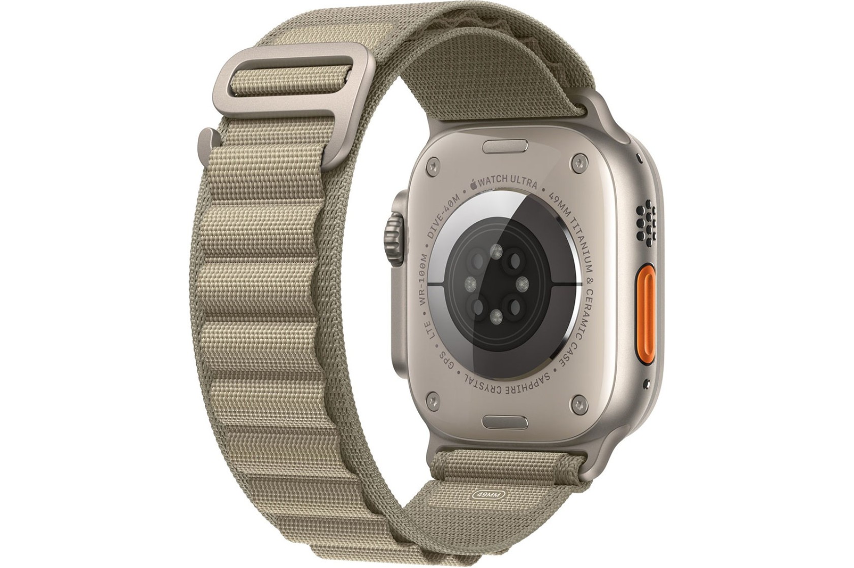 Ремінець Apple для 49mm Olive Alpine Loop Medium