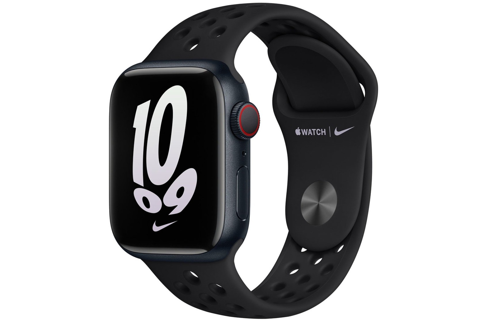 Ремінець Apple Watch 41mm Black/Black Nike Sport Band