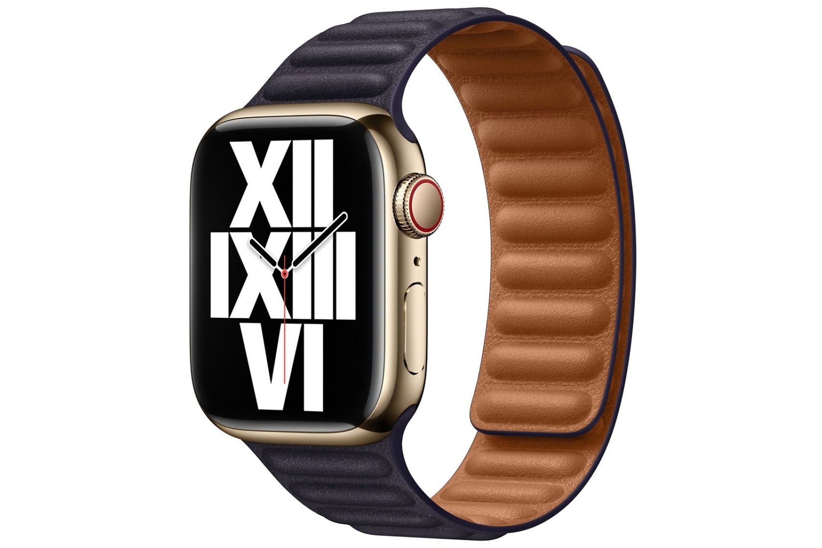 Ремінець Apple Watch 41mm Ink Leather Link – M/L