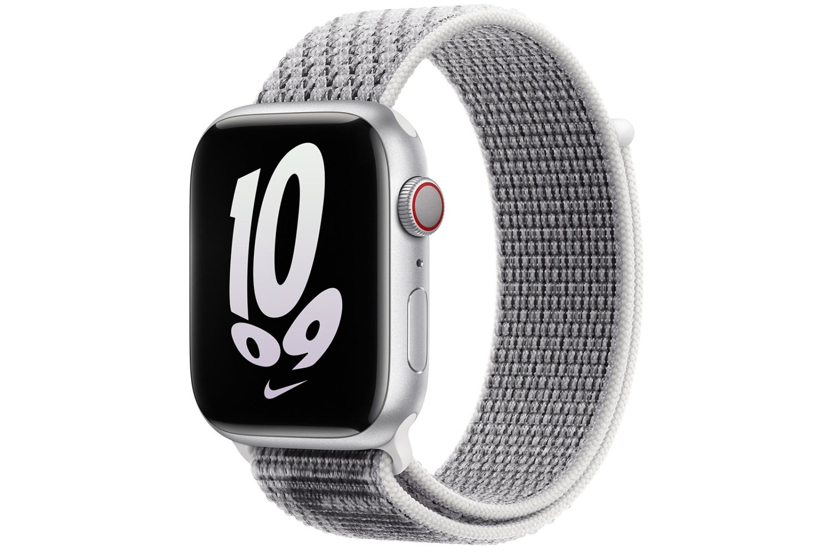 Ремінець Apple Watch 45mm Summit White/Black Nike Sport Loop
