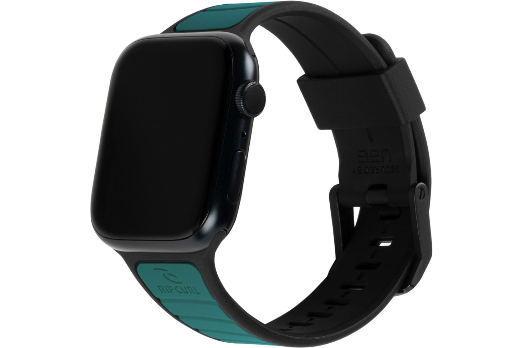 Ремінець UAG для Apple Watch 45/44/42 Torquay, Black-Turquoise