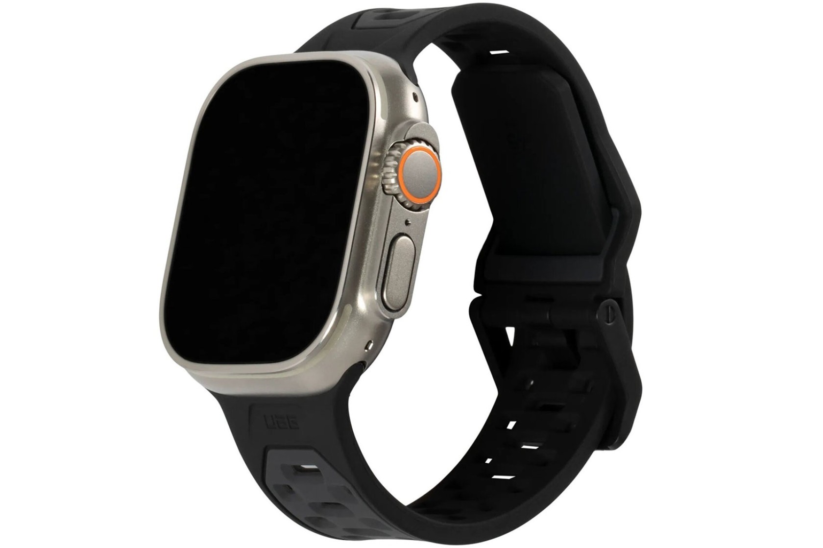 Ремінець UAG для Apple Watch Ultra 49/45/44/42mm Civilian Silicone, Graphite/Black