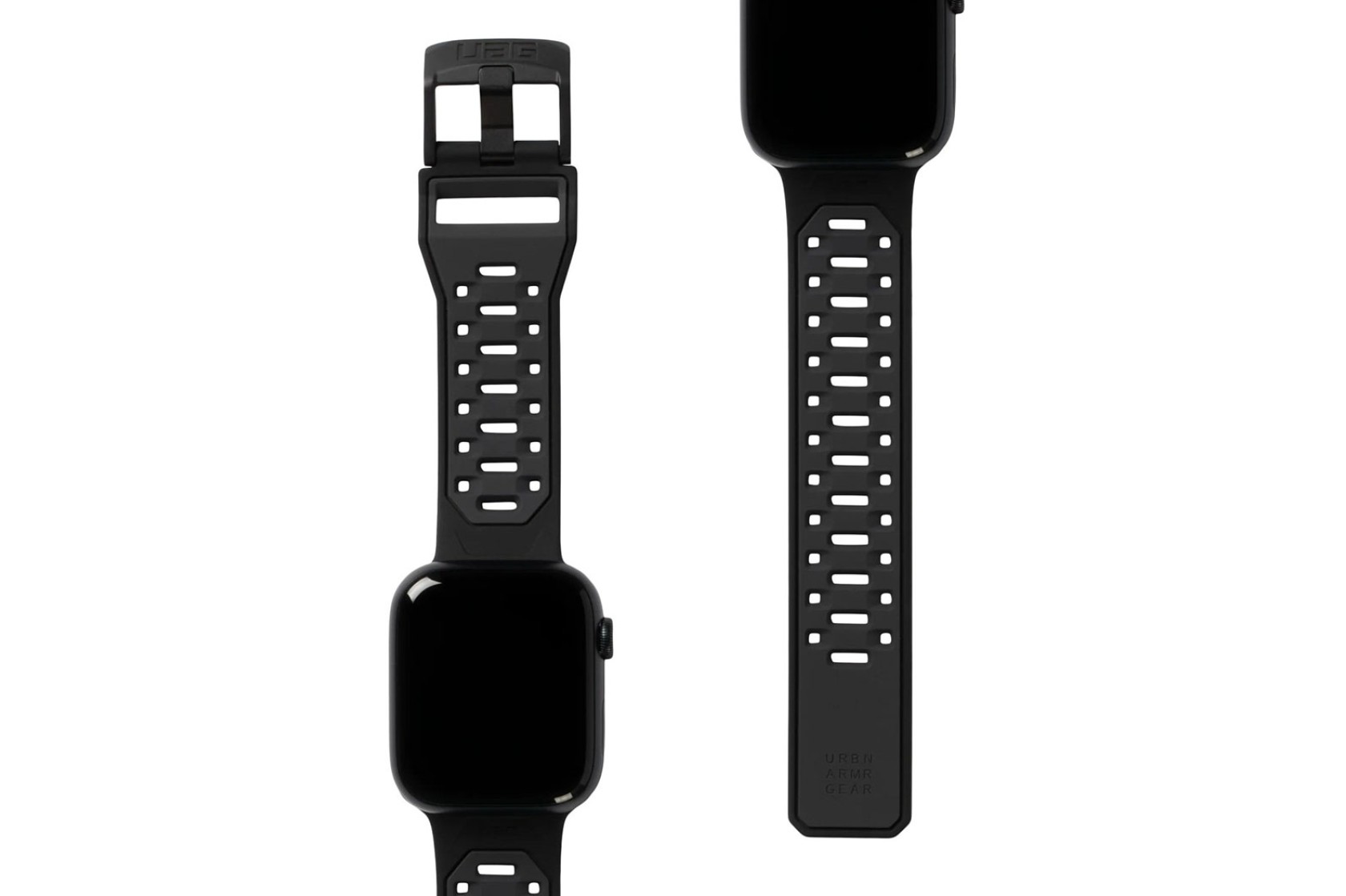 Ремінець UAG для Apple Watch Ultra 49/45/44/42mm Civilian Silicone, Graphite/Black