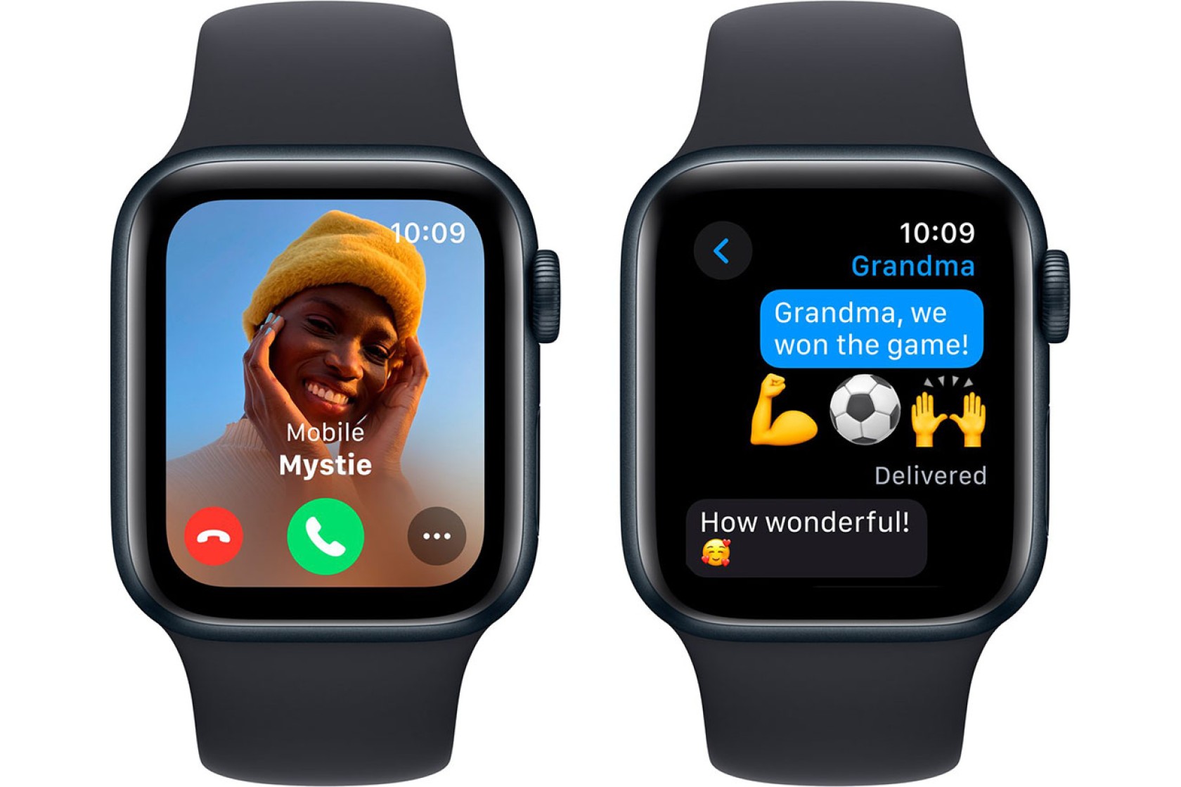 Смартгодинник Apple Watch SE GPS 40mm Midnight Aluminium Case with Midnight Sport Band – M/L