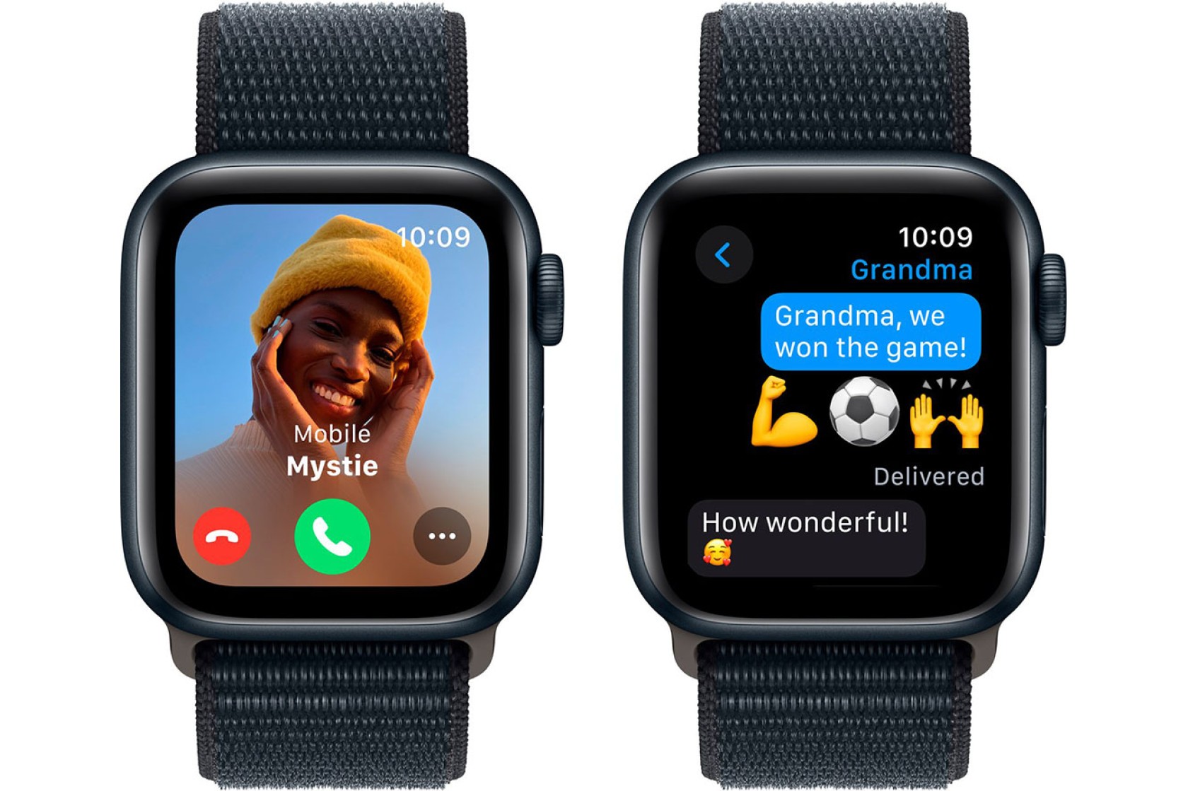 Смартгодинник Apple Watch SE GPS 40mm Midnight Aluminium Case with Midnight Sport Loop